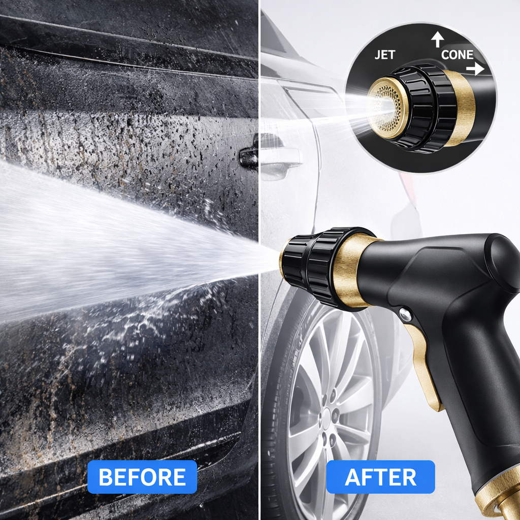 High-Pressure Water Hose Nozzle