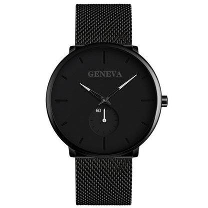 Mens Watch Quartz Stainless Steel Brand