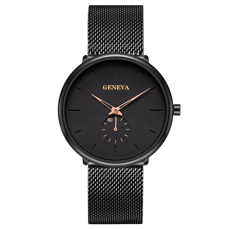 Mens Watch Quartz Stainless Steel Brand