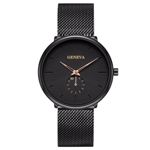 Mens Watch Quartz Stainless Steel Brand