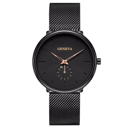 Mens Watch Quartz Stainless Steel Brand